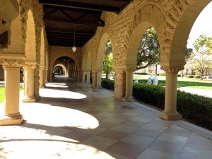Very surreal to walk amongst these arched breezeways.