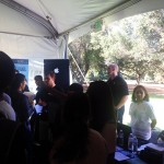 Apple was one of more than 75 companies at the Computer Career Fair.