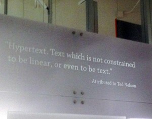 Definition of hypertext.