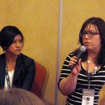 Maira Garcia and Anna Tauzin speak at SXSW 2011.