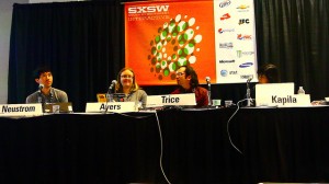 Dee Kapila and Michael Trice speak at SXSW 2011.